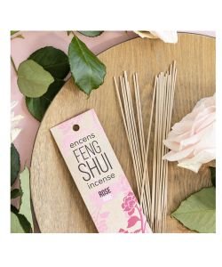 Rose - Incense Feng Shui, 20 short sticks